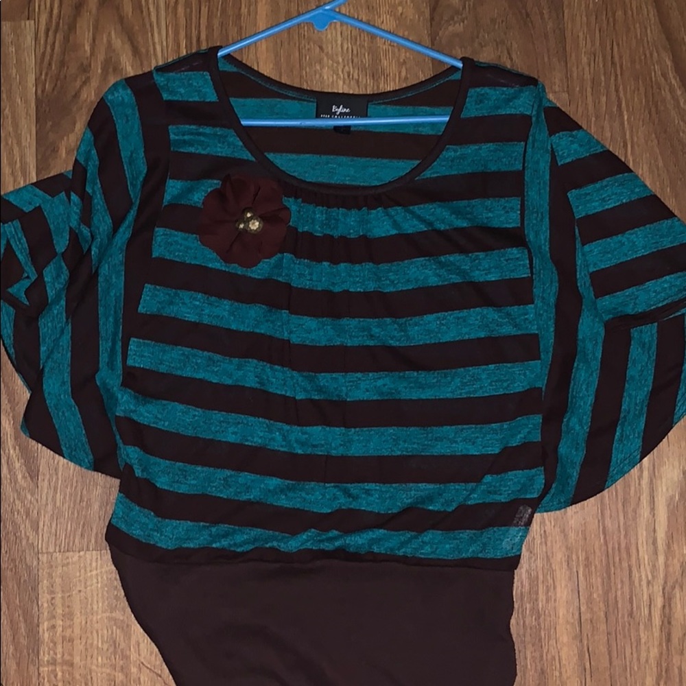 Striped dressing shirt